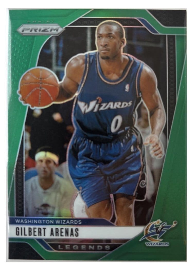 2024-25 Panini Prizm Base Set Gilbert Arenas #275 card