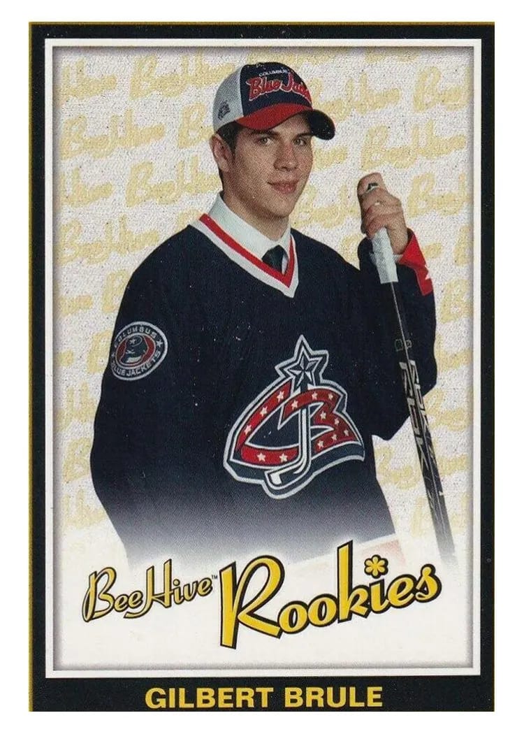 2005 Upper Deck Bee Hive Gilbert Brule #106 card