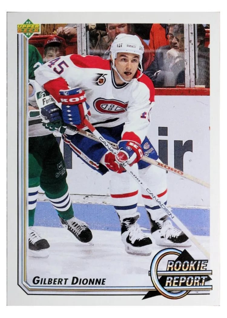 1992 Upper Deck Gilbert Dionne #356 card