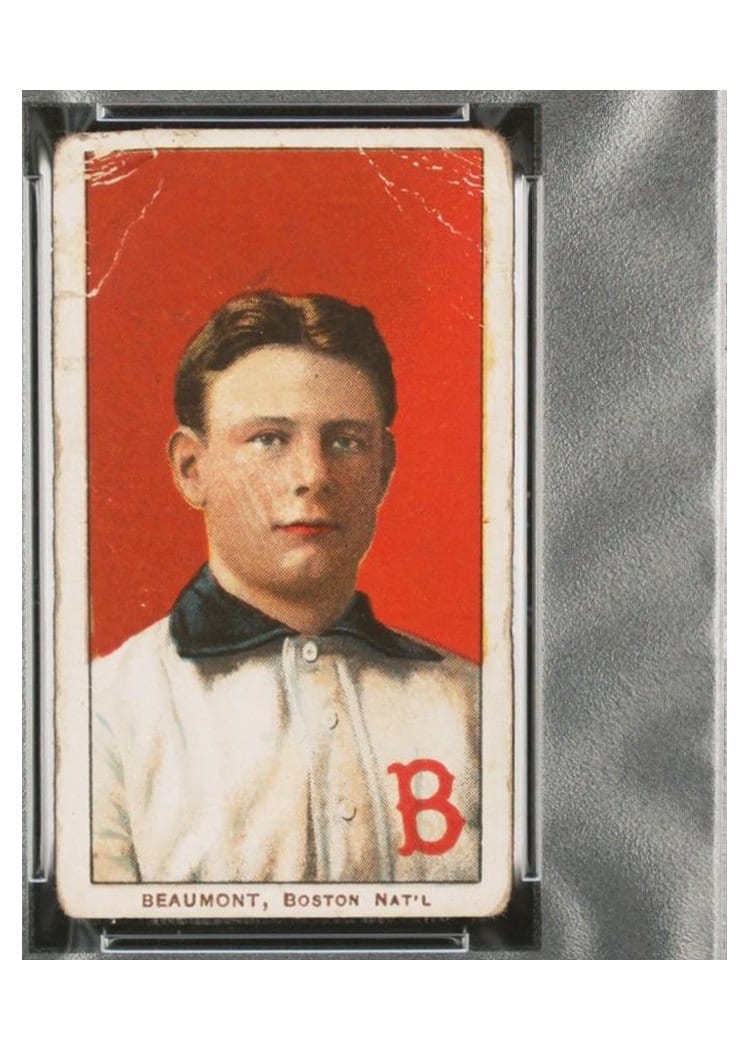 1909 T206 El Principe De Gales Ginger Beaumont card