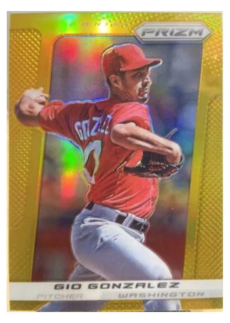 2013 Panini Prizm Gio Gonzalez #1 card