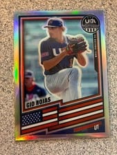 2026 Panini Stars and Stripes Prizm USA Gio Rojas #119 card