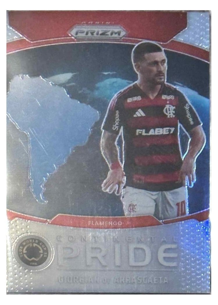 2025 Panini Prizm FIFA Club World Cup Continental Pride Giorgian de Arrascaeta #7 card