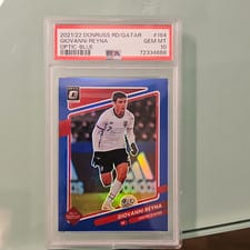 2021 Panini Donruss Road to Qatar Giovanni Reyna #164 card