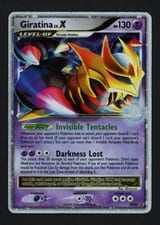 2007 DP Black Star Promos Giratina LV.X #DP38 card