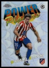 2025 Topps Chrome UEFA Power Players Giuliano Simeone #PP-16 card