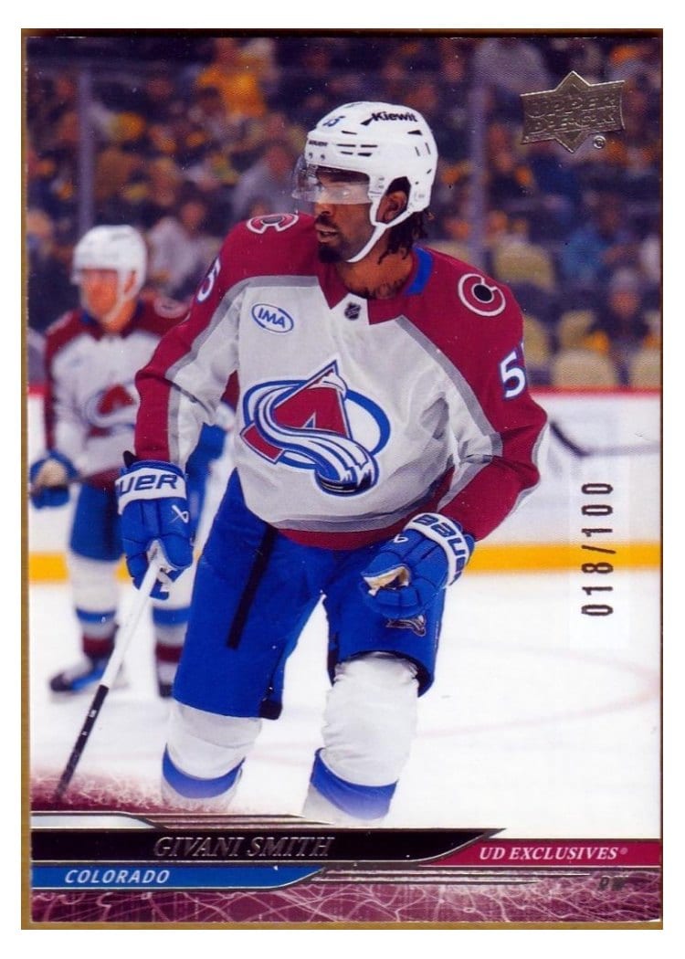 2024-25 Upper Deck Base Set Givani Smith #535 card