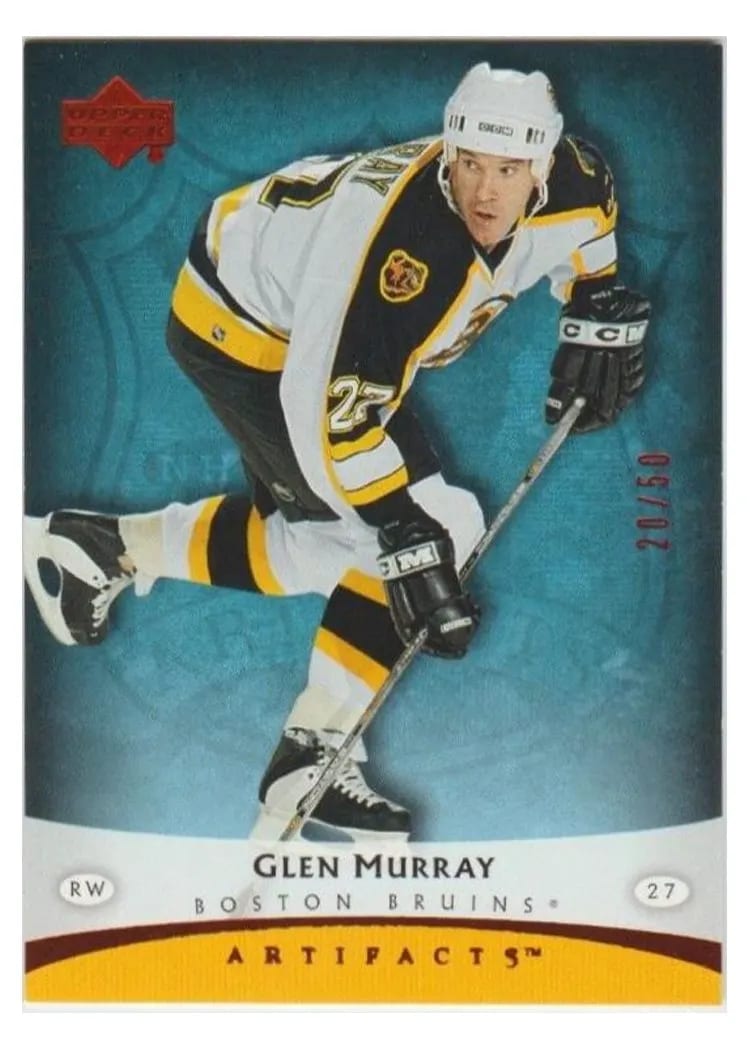 2005 Upper Deck Artifacts Glen Murray #9 card