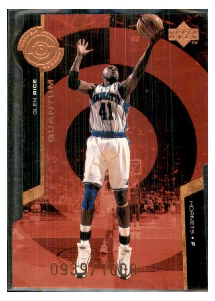 1998 Upper Deck Super Powers Glen Rice Quantum Gold #S3 card