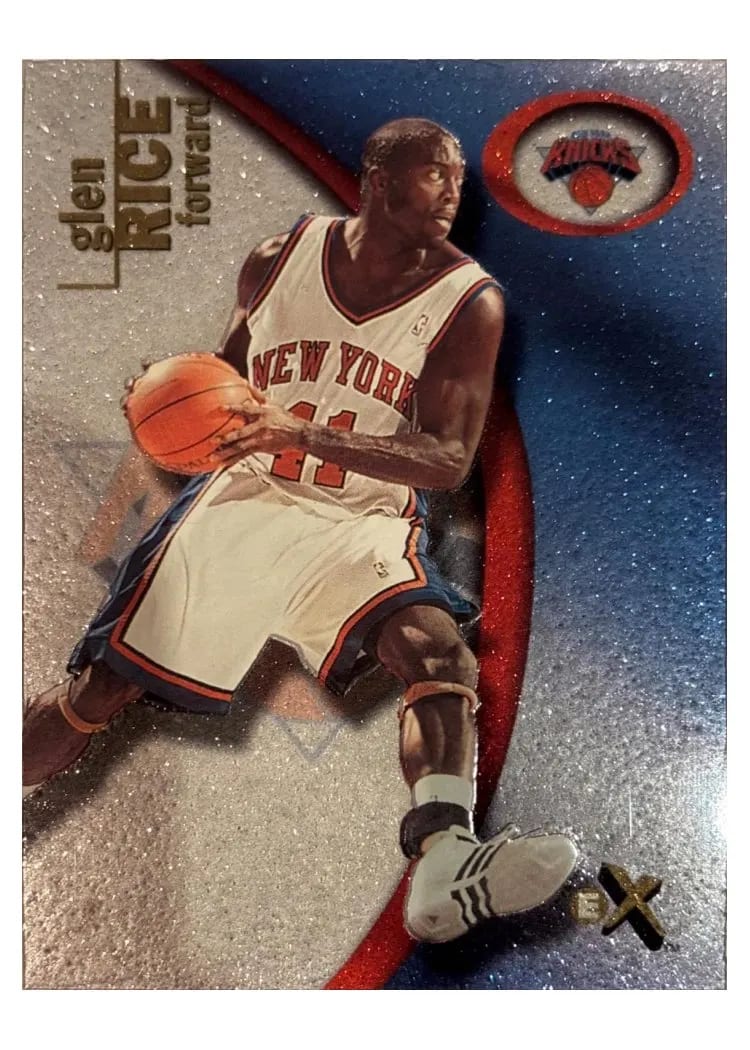 2000 Fleer E-X Glen Rice #61 card