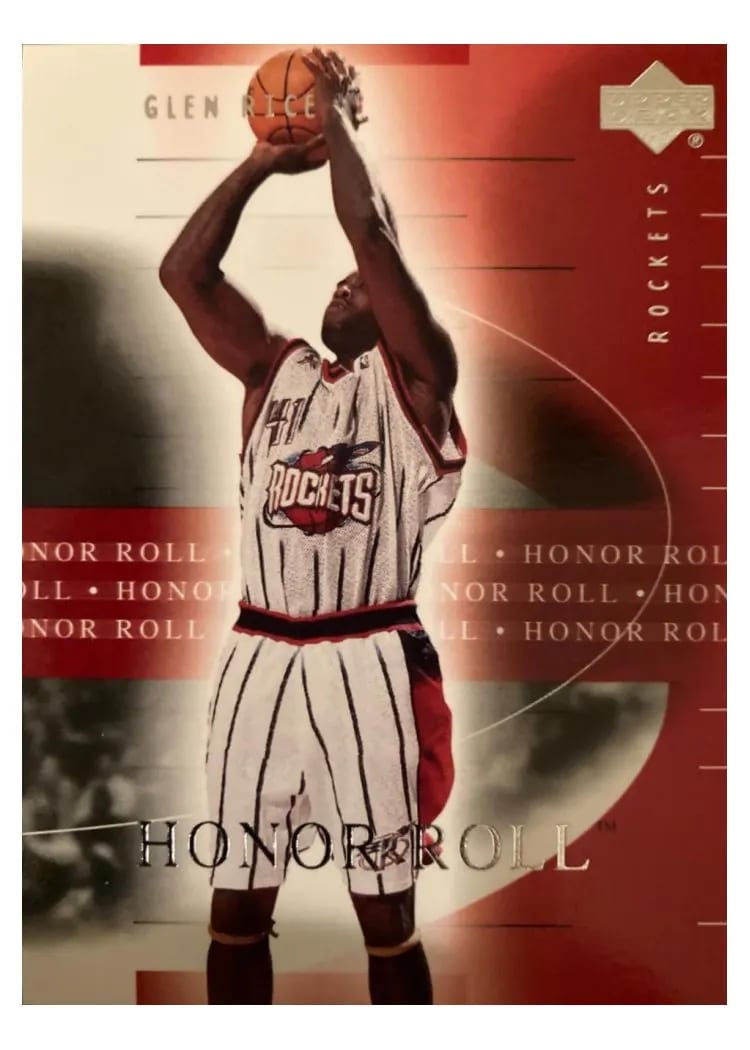 2001 Upper Deck Honor Roll Glen Rice #30 card
