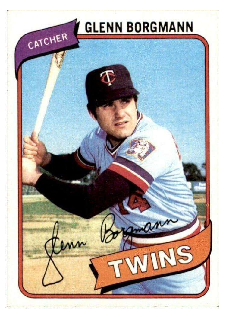 1980 Topps Glenn Borgmann #634 card
