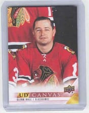 2022-23 Upper Deck UD Canvas Glenn Hall #C243 card