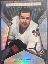 2025-26 Upper Deck Black Diamond Diamond Legends Glenn Hall #BDL-GH card
