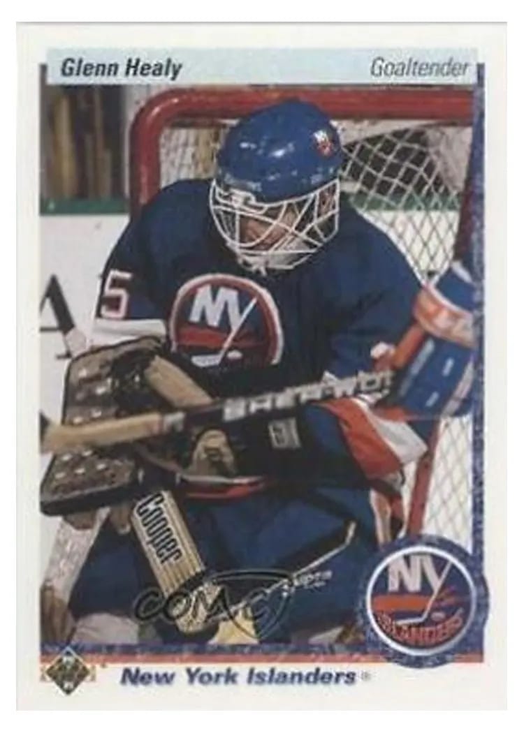 1990 Upper Deck Glenn Healy #18 card
