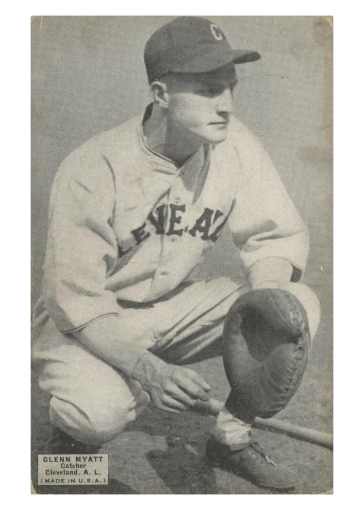 1925 Exhibits Glenn Myatt card