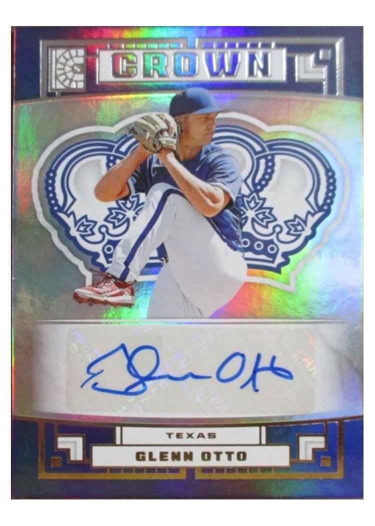 2022 Panini Capstone Crown Autographs Glenn Otto #C-GO card