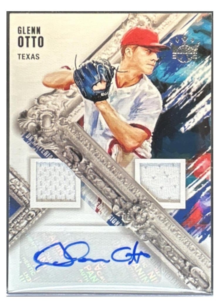 2022 Panini Diamond Kings DK Material Signatures Glenn Otto #DMS-GO card