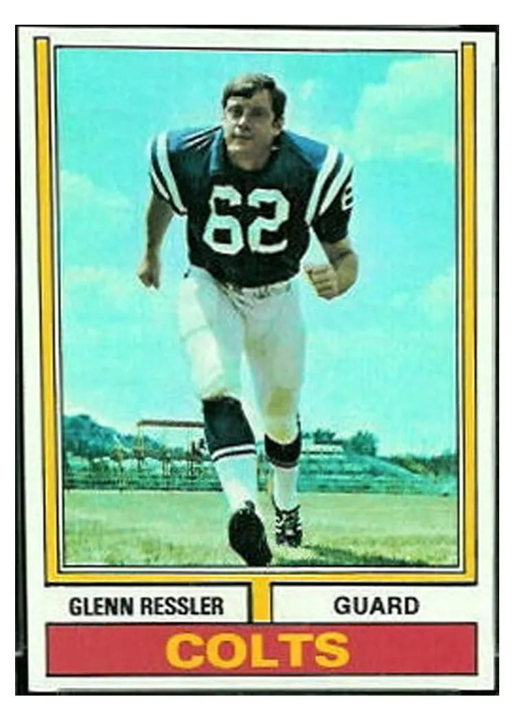 1974 Topps Glenn Ressler #276 card