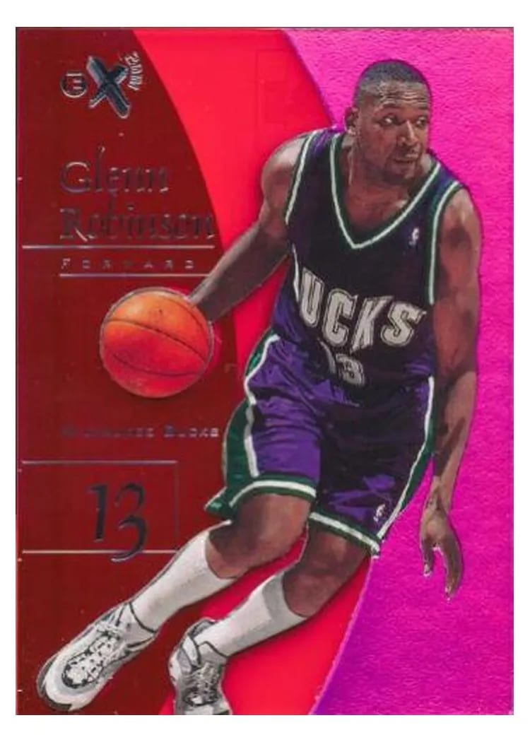 1997 Skybox E-X2001 Glenn Robinson #24 card