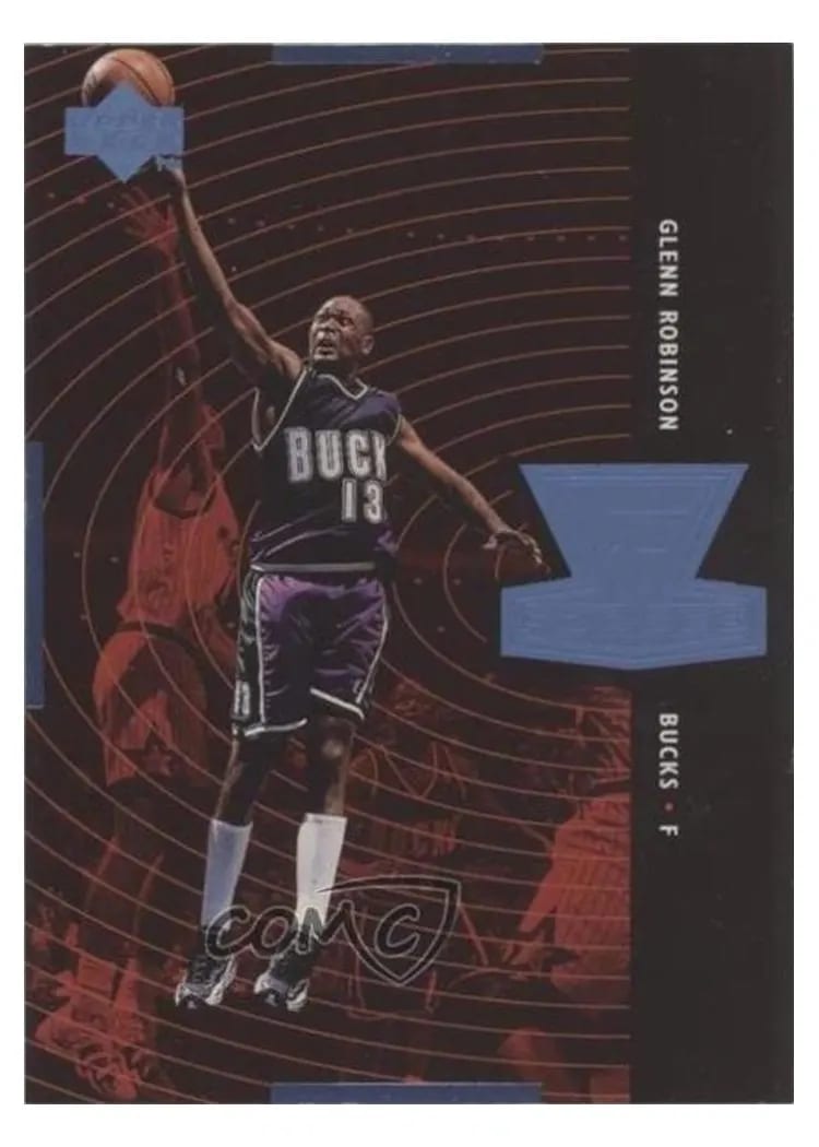 1998 Upper Deck Forces Glenn Robinson #F26 card