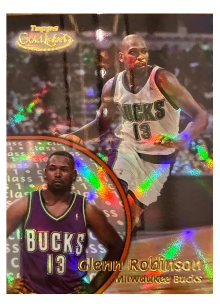 Glenn Robinson 2000 Topps Gold Label Class 1 card