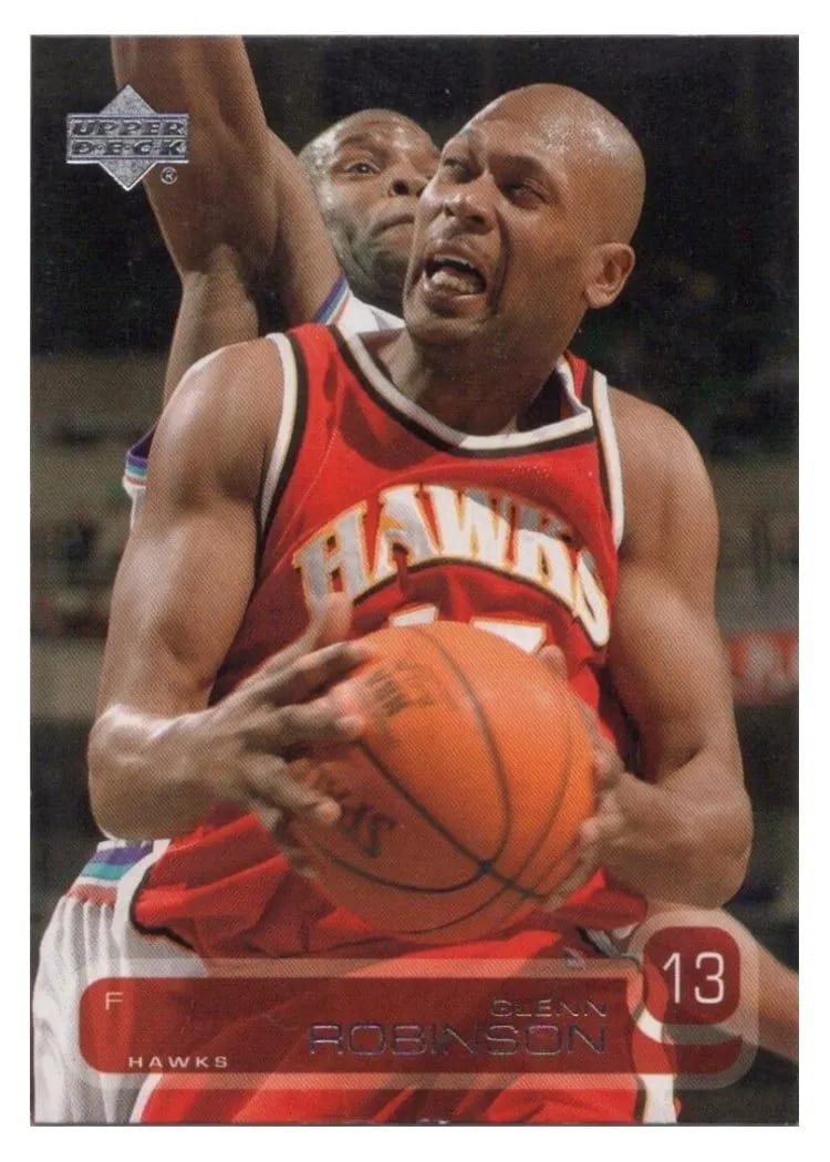 2002 Upper Deck Glenn Robinson #211 card