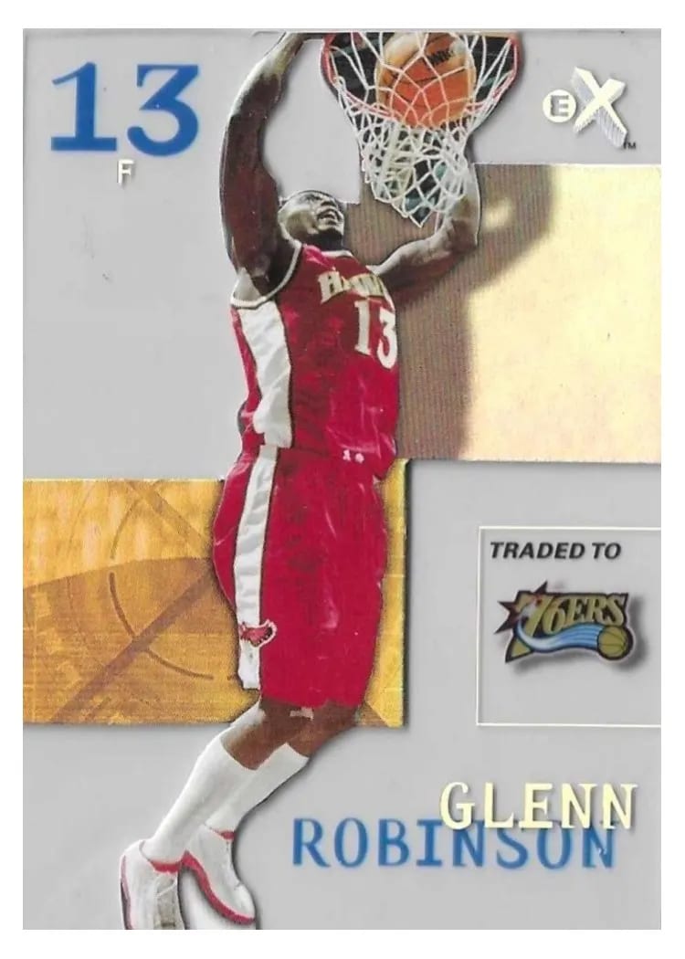 2003 Fleer E-X Glenn Robinson #58 card