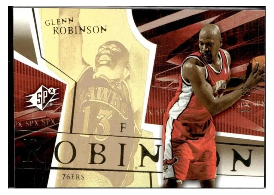 2003 Spx Glenn Robinson Spectrum #64 card