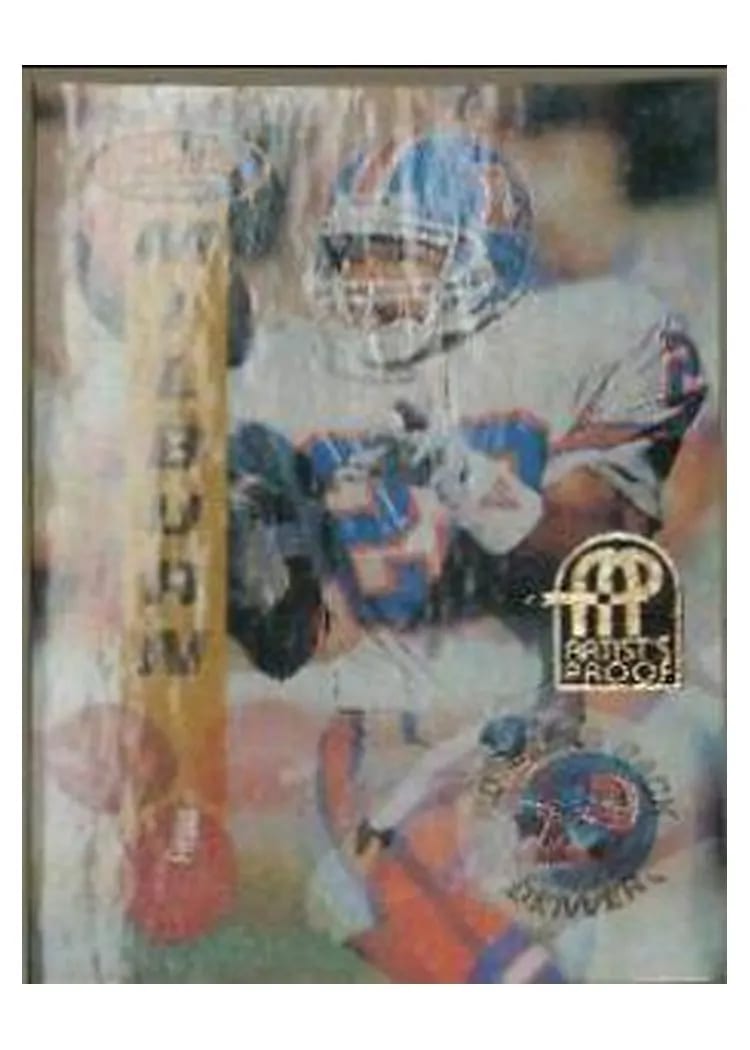 1994 Sportflics Glyn Milburn Artist's Proof #14 card