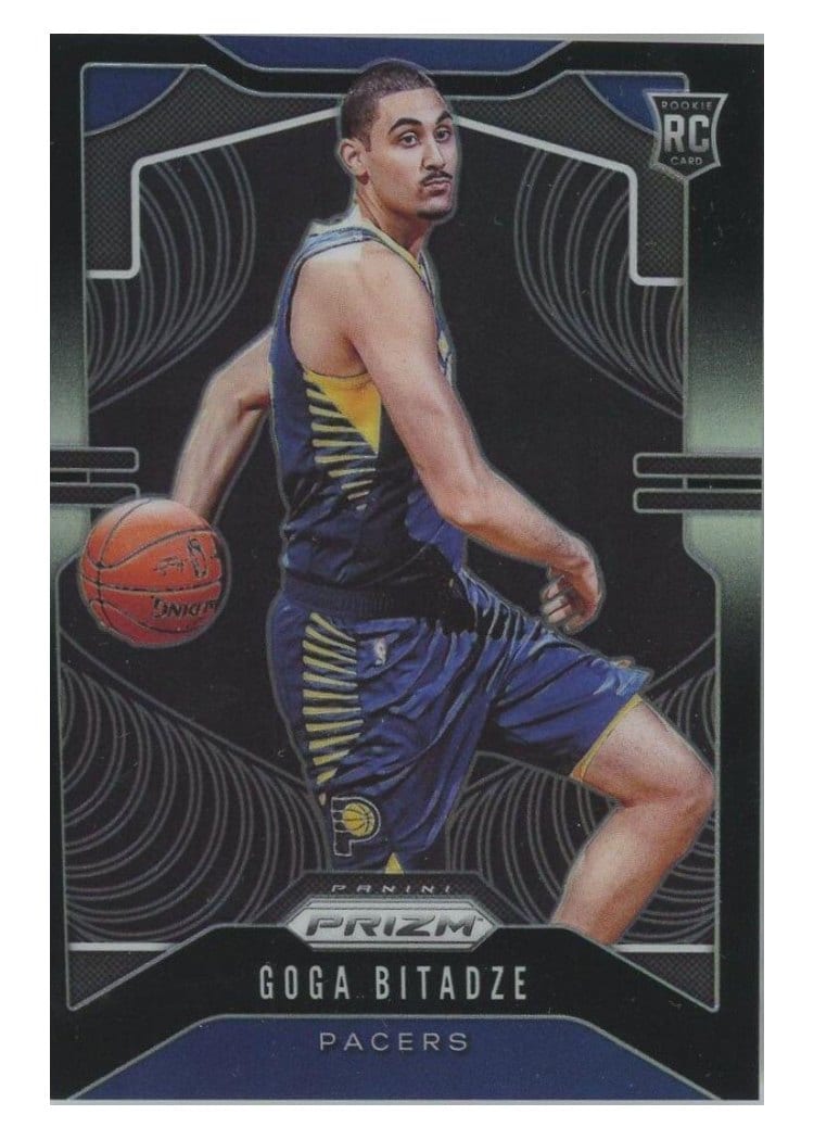 2019-20 Panini Prizm Base Set Goga Bitadze #264 card