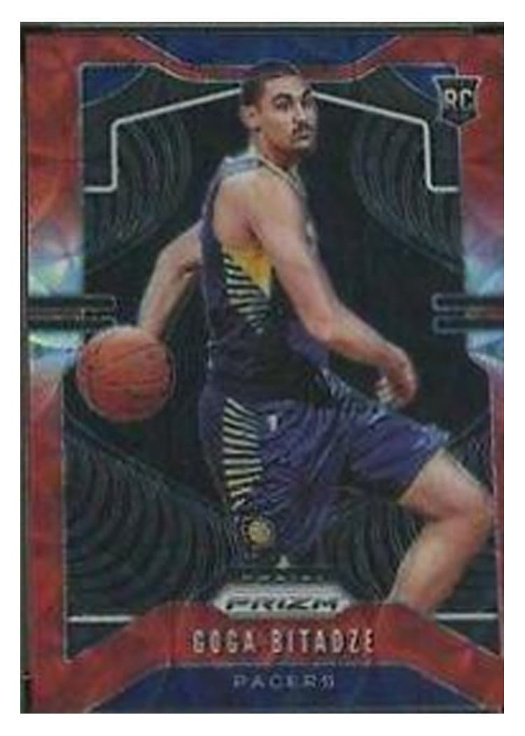 2019-20 Panini Prizm Base Set Goga Bitadze #264 card
