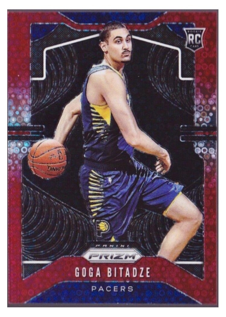 2019-20 Panini Prizm Base Set Goga Bitadze #264 card