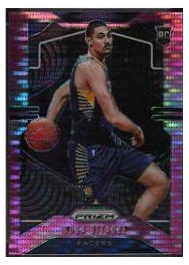 2019-20 Panini Prizm Base Set Goga Bitadze Pink Pulsar Prizm #264 card