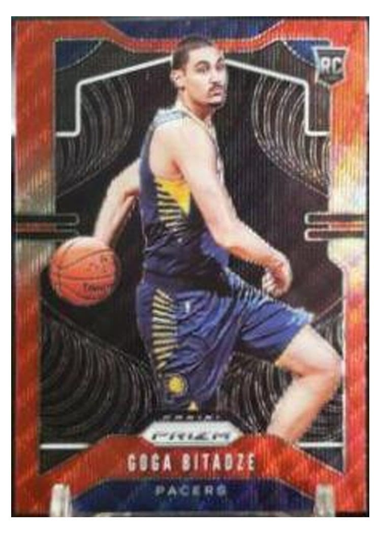 2019-20 Panini Prizm Base Set Goga Bitadze #264 card