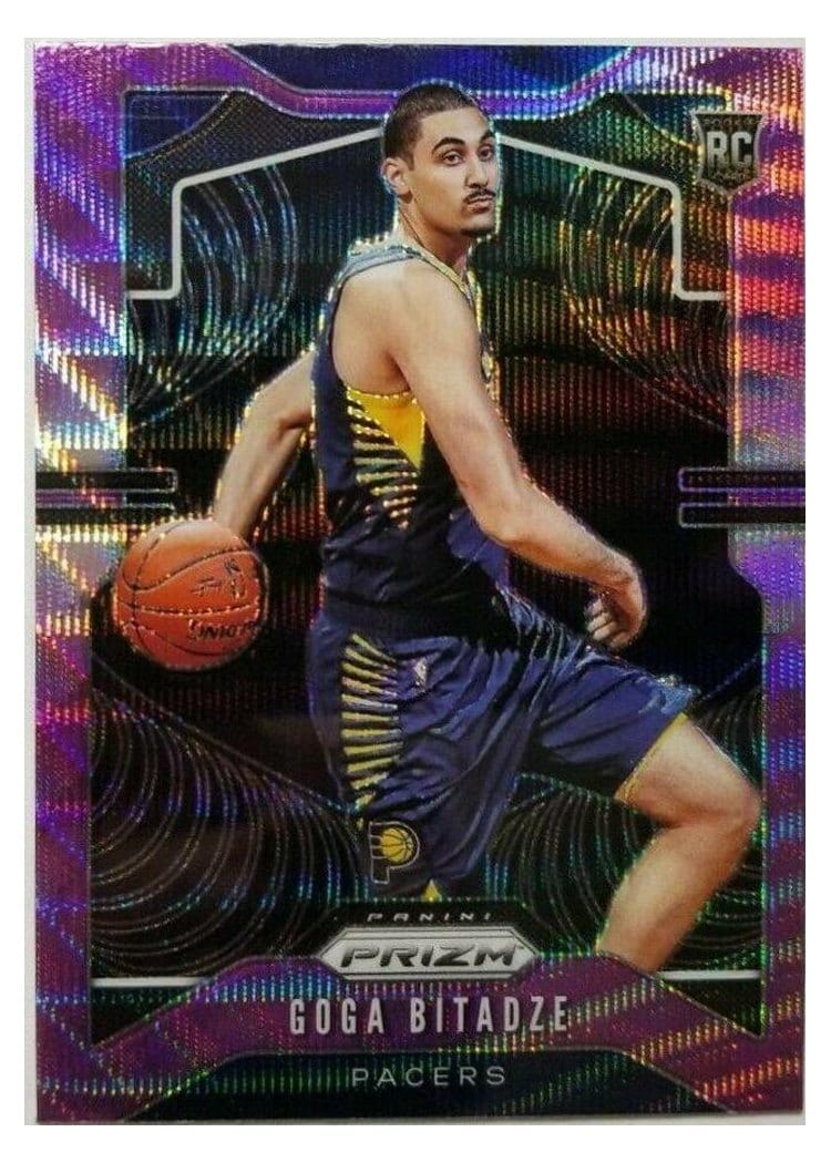 2019-20 Panini Prizm Base Set Goga Bitadze #264 card