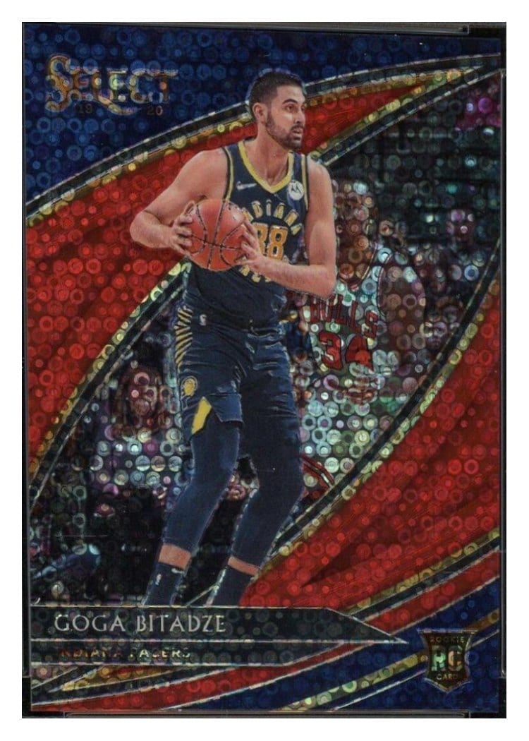 2019-20 Panini Select Base Set Goga Bitadze #256 card