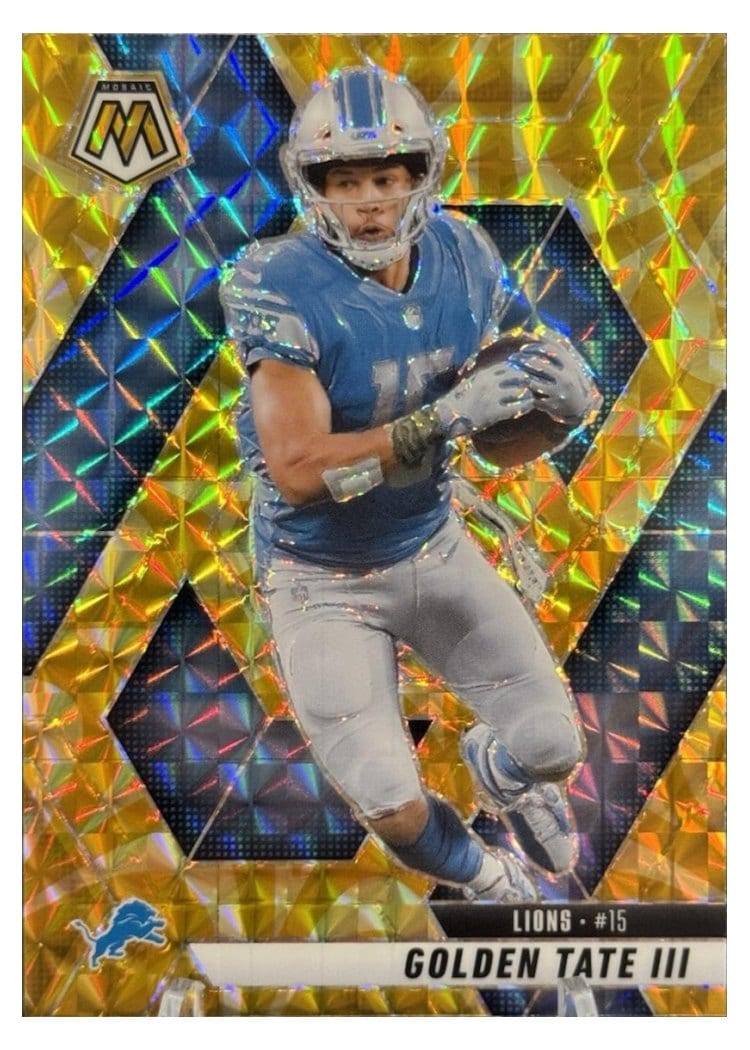 2025 Panini Mosaic Base Set Golden Tate III #214 card