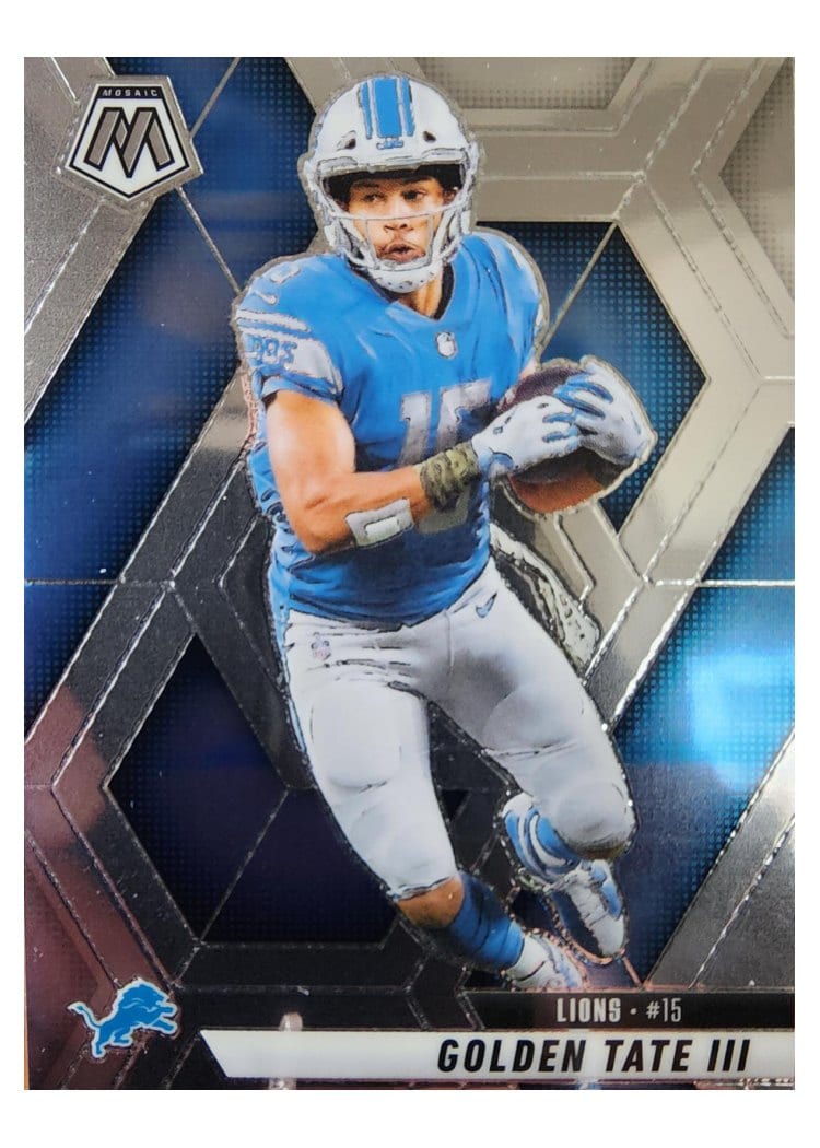 2025 Panini Mosaic Base Set Golden Tate III #214 card