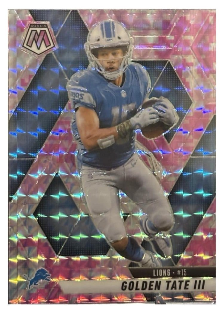 2025 Panini Mosaic Base Set Golden Tate III #214 card