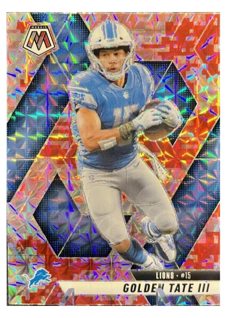 2025 Panini Mosaic Base Set Golden Tate III #214 card