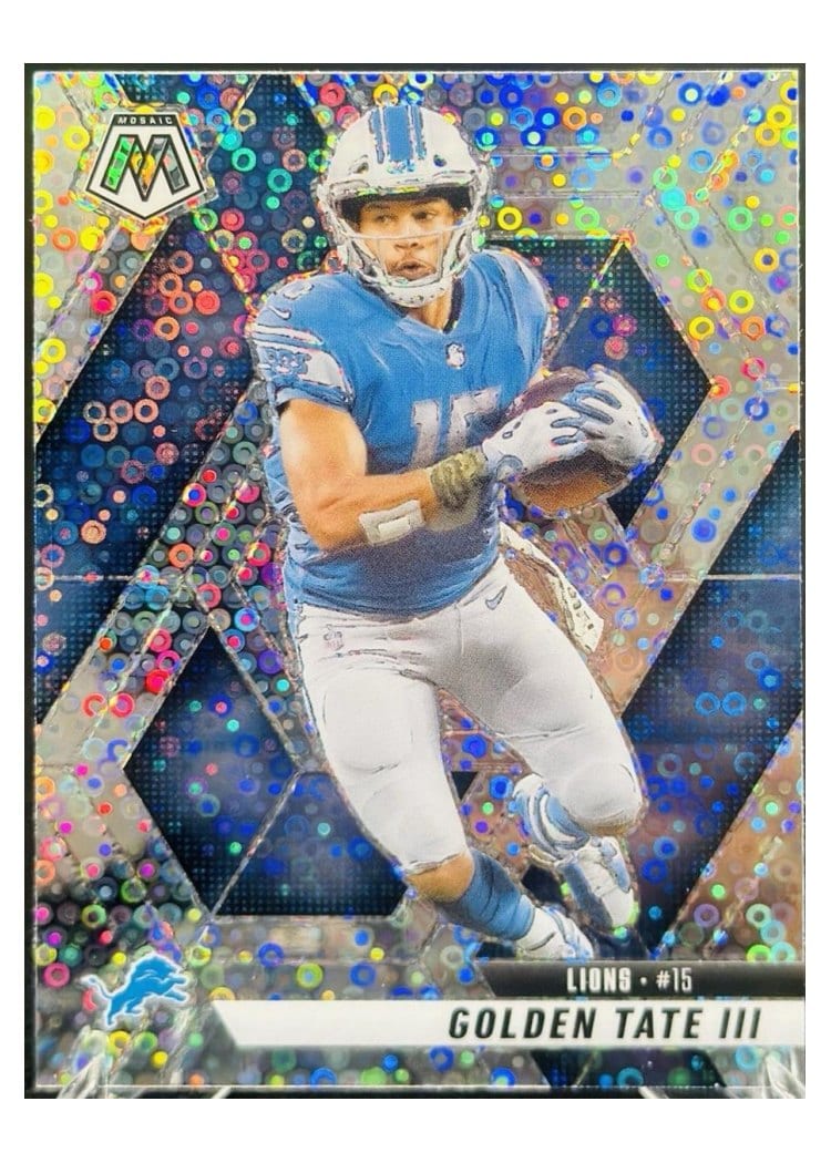 2025 Panini Mosaic Base Set Golden Tate III #214 card