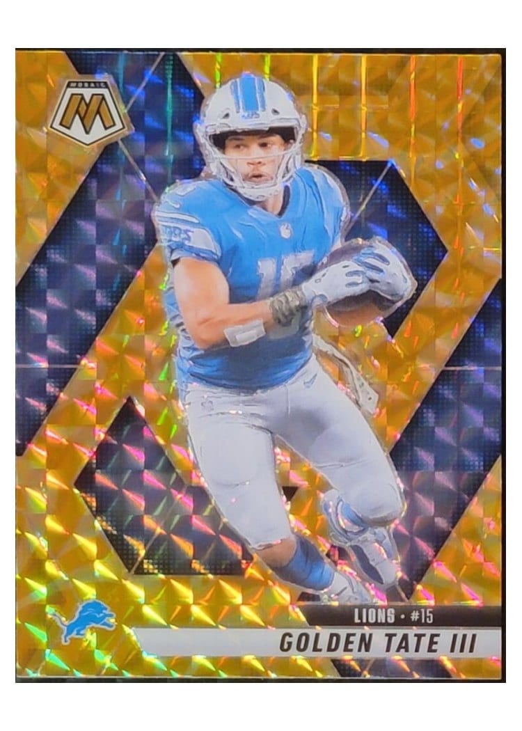 2025 Panini Mosaic Base Set Golden Tate III #214 card