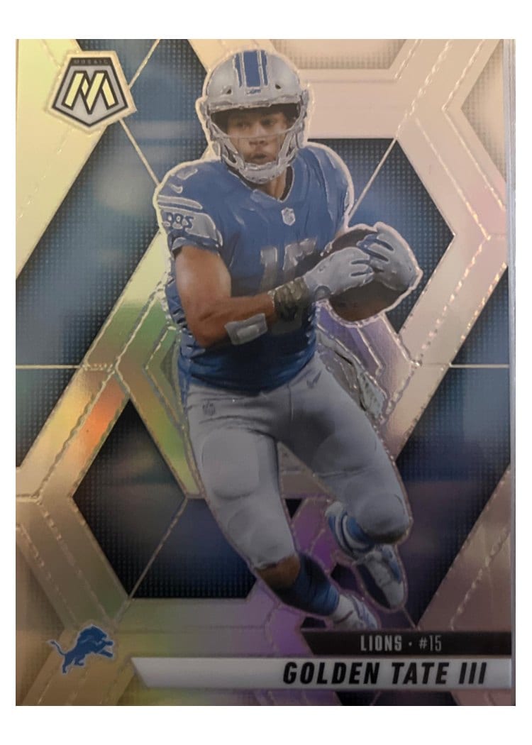 2025 Panini Mosaic Base Set Golden Tate III #214 card