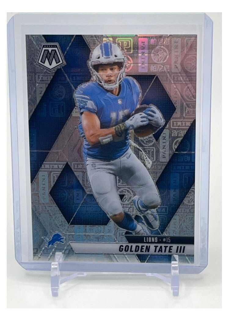 2025 Panini Mosaic Base Set Golden Tate III #214 card