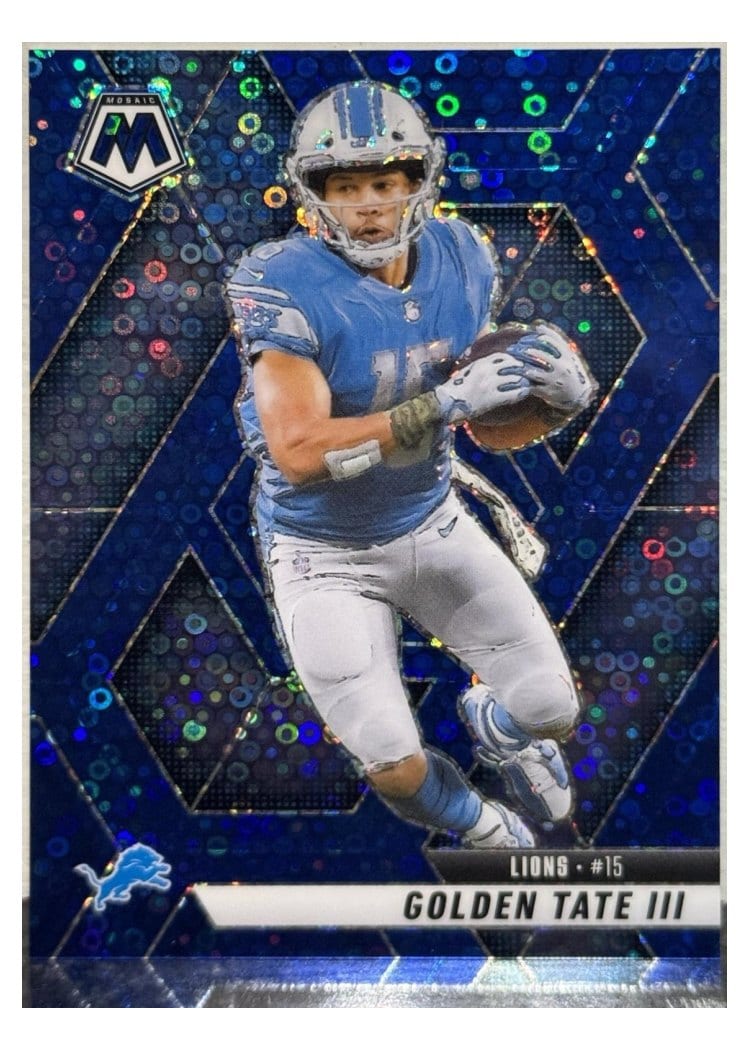2025 Panini Mosaic Base Set Golden Tate III #214 card