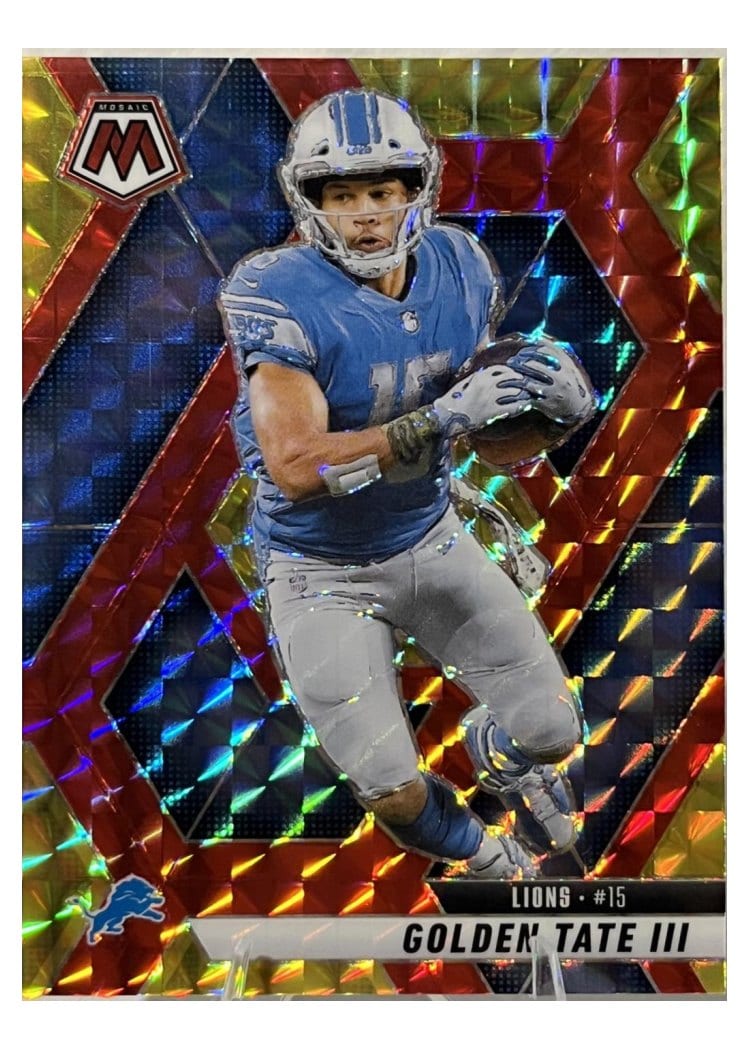 2025 Panini Mosaic Base Set Golden Tate III #214 card