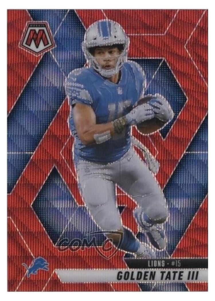 2025 Panini Mosaic Base Set Golden Tate III #214 card