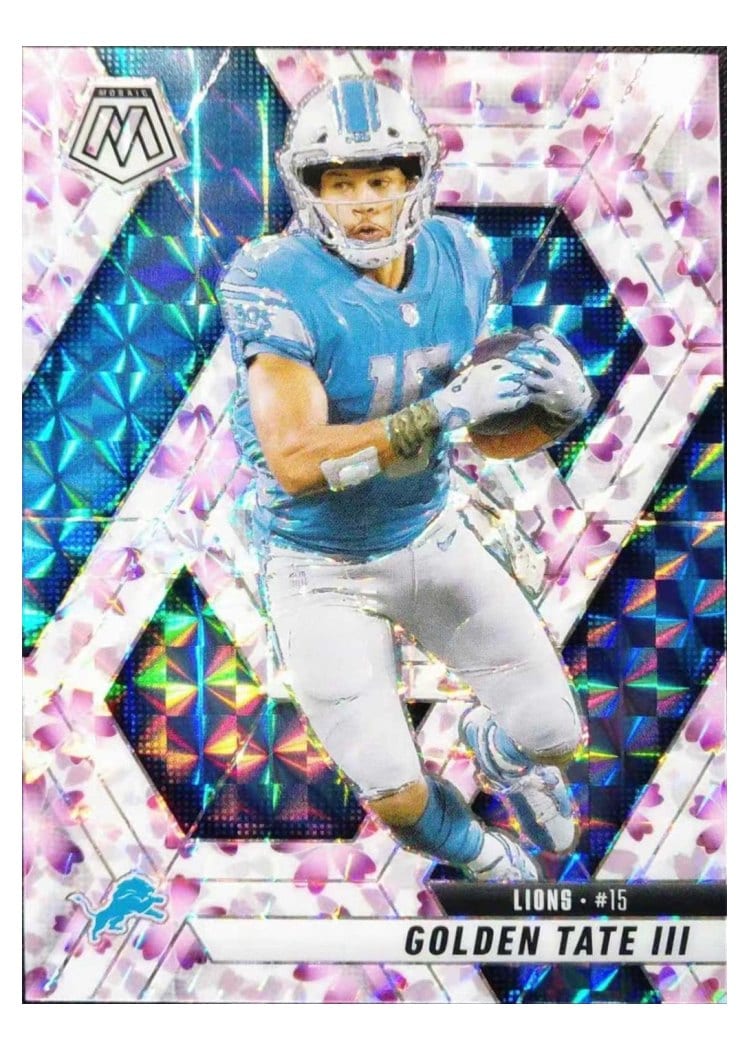 2025 Panini Mosaic Base Set Golden Tate III #214 card