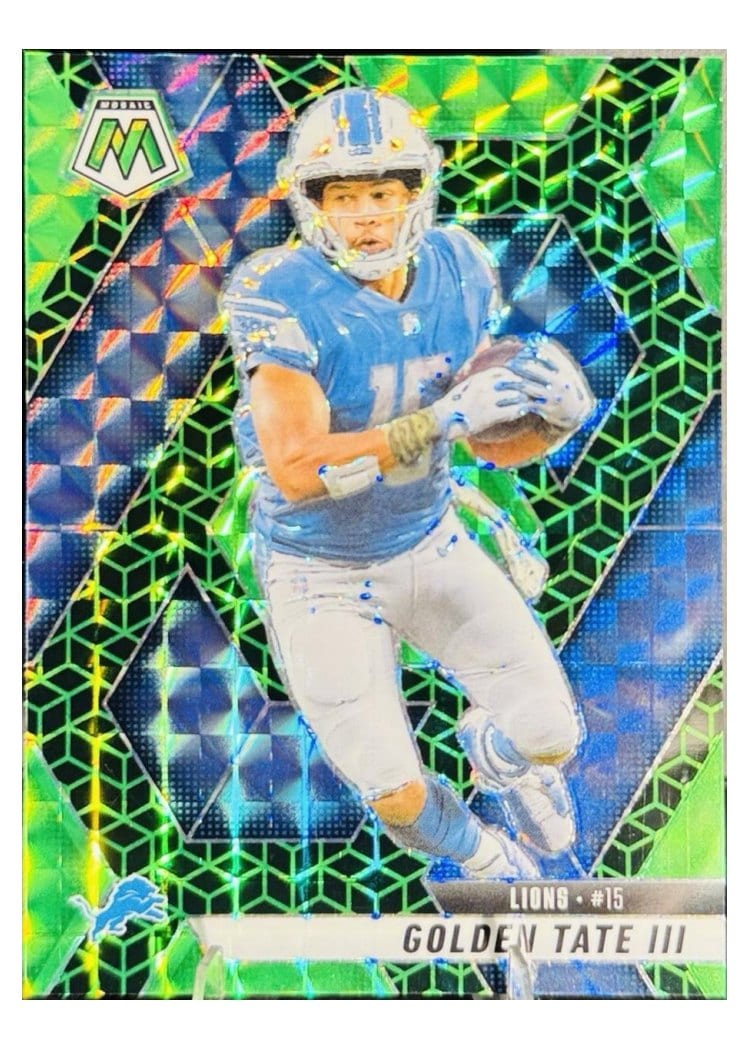 2025 Panini Mosaic Base Set Golden Tate III #214 card